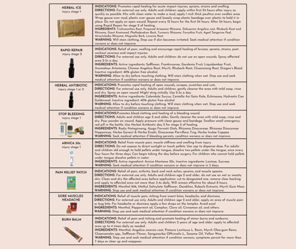 Herbal First-Aid Kit